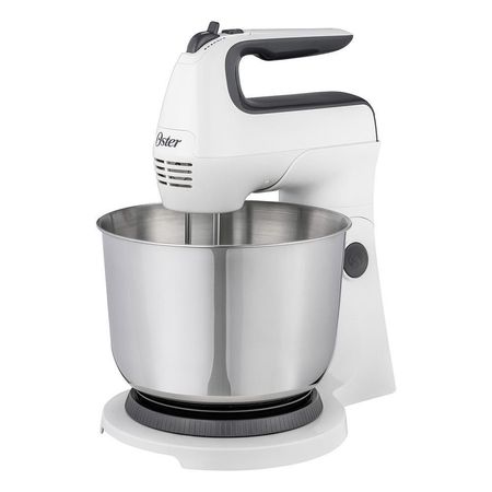 Batidora de pedestal Oster 6 velocidades Metal Blanco