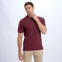 Polo Malabar Pique Burgundy Hombre