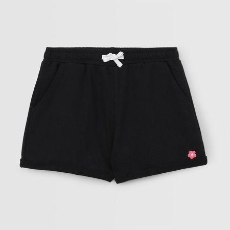 Short Para Teen Niña Zubito French Solid Negro Talla 12