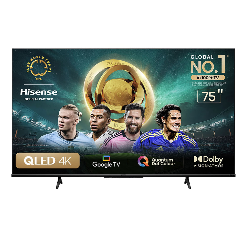 Televisor Hisense 75"" 75Q6N QLED 4K UHD Google Tv