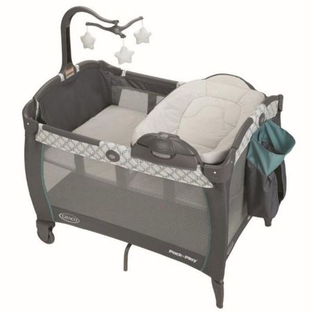 Cuna Pack And Play Para Bebé Graco Pack & Play Portable Changer Lx Merrick