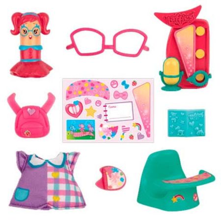 Muñeca Laffies Kit De Colegio