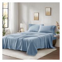 Sábanas polar 1.5 plazas celeste Lima Tienda