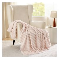 Manta peluche melón