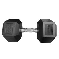 Mancuerna Hexagonal 30 Kg Negro