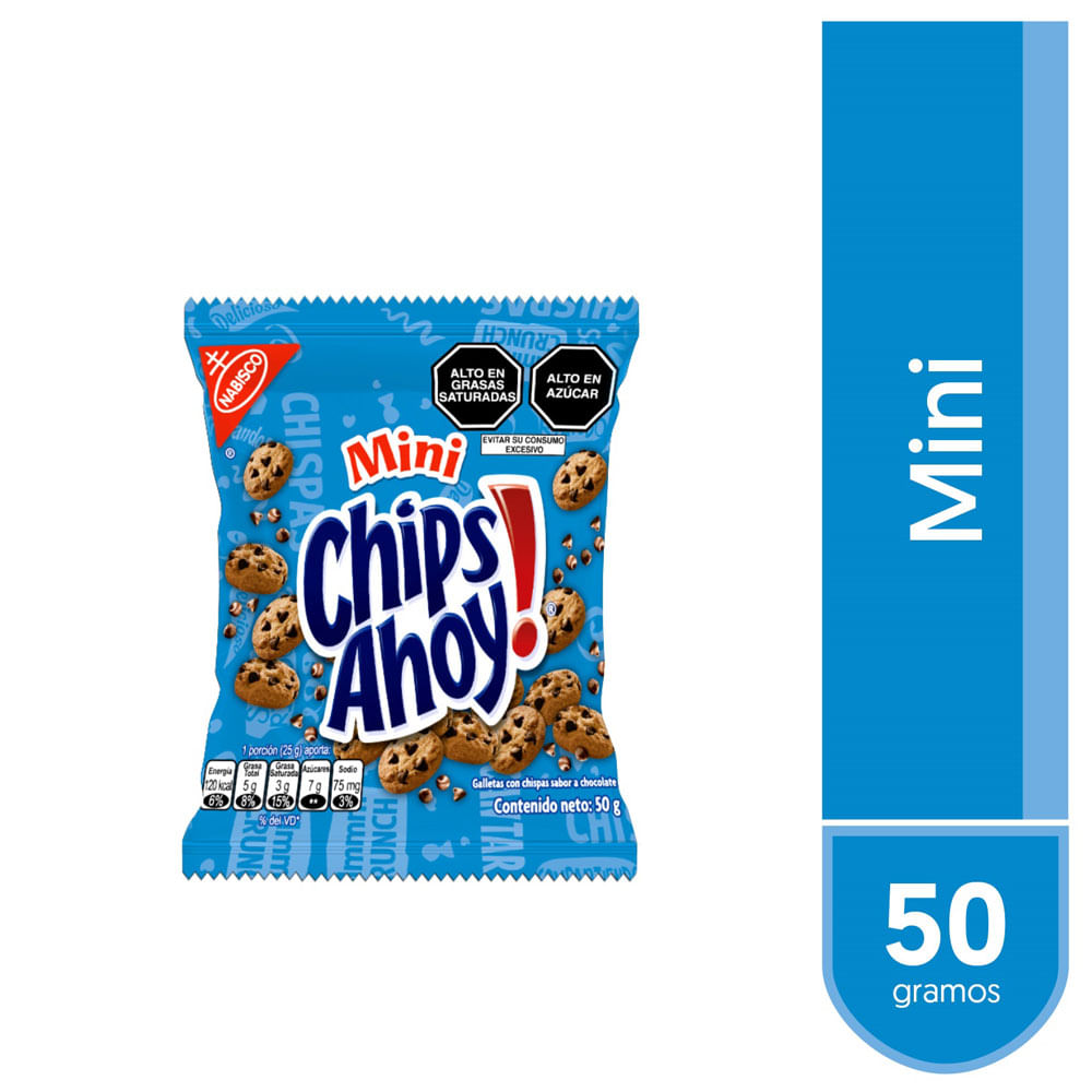 Galletas CHIPS AHOY! Mini Original Bolsa 50g