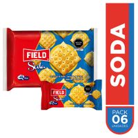 Galletas Saladas FIELD Soda Paquete 6un