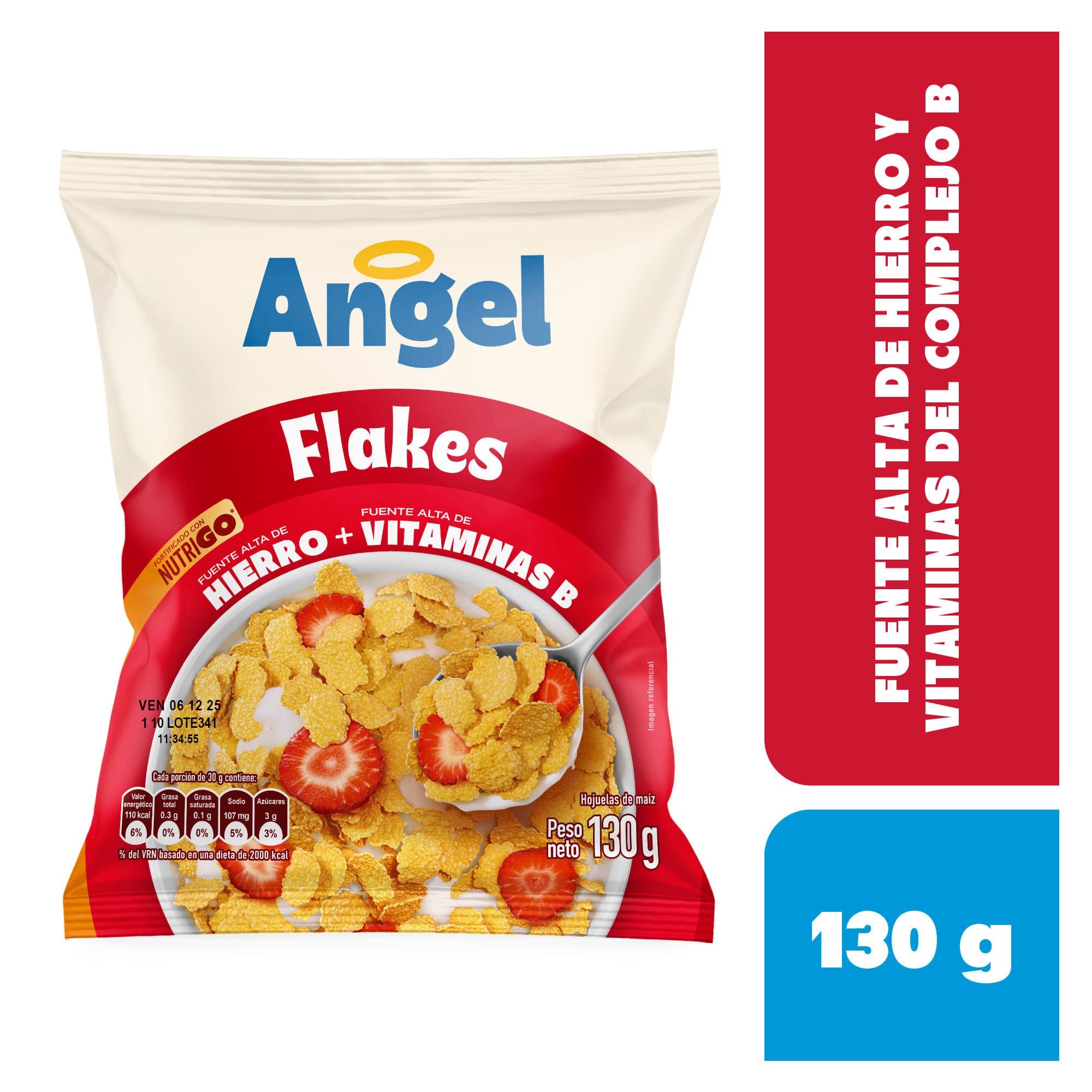 Cereal ÁNGEL Flakes Bolsa 130g
