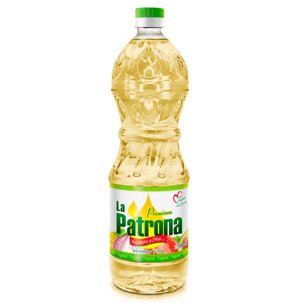 Aceite Vegetal LA PATRONA Botella 900ml
