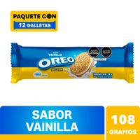Galletas OREO Sabor Vainilla Taco 108g