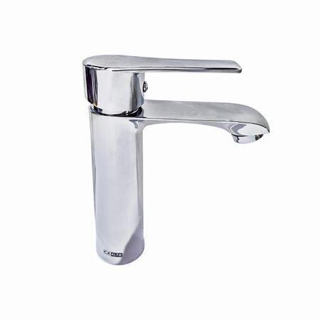 Llave Lavatorio Mezcladora Monocomando Pesado Cromado Alfa