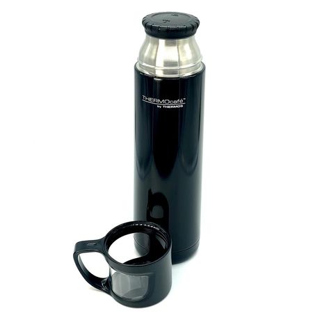 Termo Ejecutivo 500 ml Thermos Acero Habano Negro
