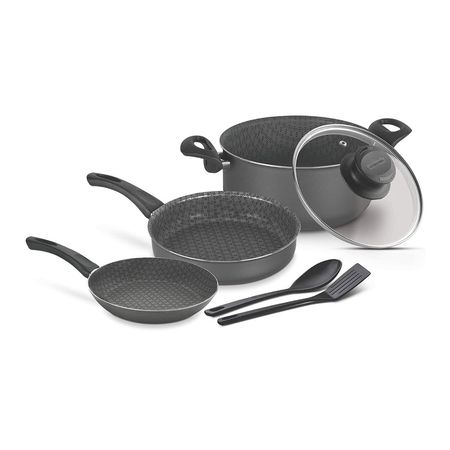 Juego de Ollas Tramontina 6 Piezas Millan 20599/390 Antiadherente