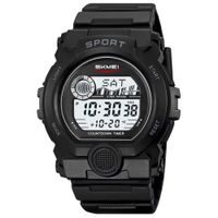 RELOJ SKMEI HOMBRE DIGITAL DEPORTIVO DUAL MULTIFUNCIÓN NEGRO - 2392