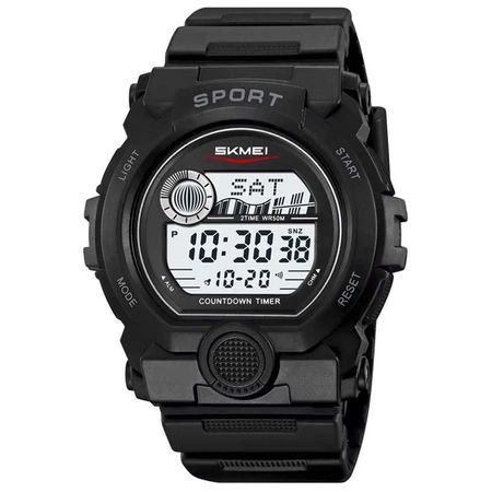 RELOJ SKMEI HOMBRE DIGITAL DEPORTIVO DUAL MULTIFUNCIÓN NEGRO - 2392