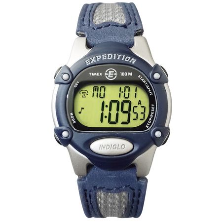 RELOJ TIMEX UNISEX DIGITAL IRONMAN INDIGLO MULTIFUNCIÓN AZUL - T48013