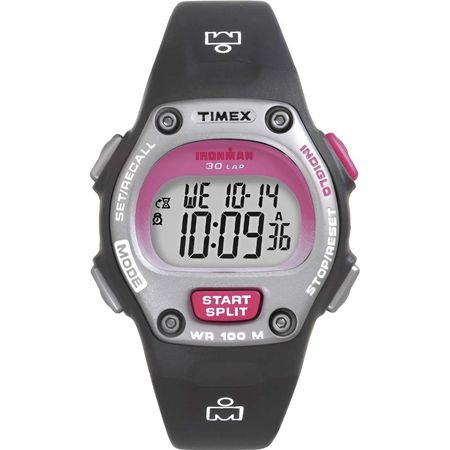 RELOJ TIMEX MUJER DIGITAL IRONMAN INDIGLO MULTIFUNCIÓN ROSA - T5D891