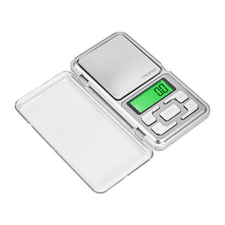 Balanza Electrónica de Bolsillo 500g Gramera Truper 100786