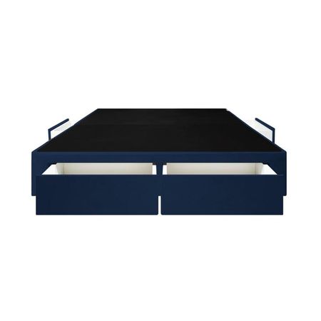 Base De Cama Wels 4 Cajones 2 Plz - Azul Marino