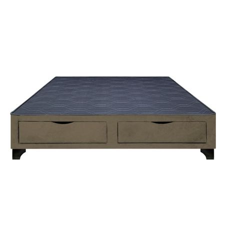 Base de Cama Kolpa 2 Cajones Frontales 2 Plz - Beige Oscuro