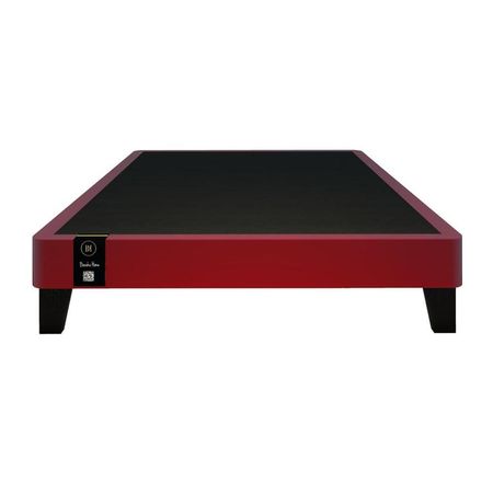 Base De Cama Europea Carintia 2 Plz - Rojo
