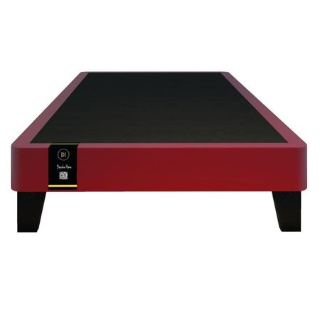 Base De Cama Europea Carintia 1.5 Plz - Rojo