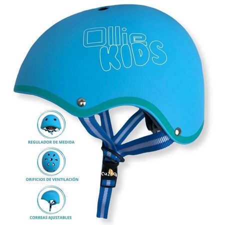Casco Protector Para Niño »XS OLLIE KIDS» Ligth Blue