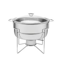 Rechaud baño maría de acero inoxidable de 7L con hornalla 61042200
