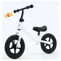 Bicicleta de Balance de Equilibrio Para Niños Aro 12 Blanco