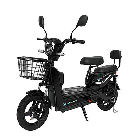 Bicimoto Electrica Ultrabyte Velocidad Maxima 35km/h Bateria 48V 12AH Color Negro