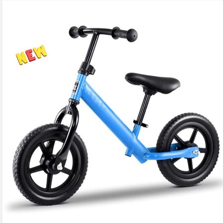 Bicicleta de Balance de Equilibrio Para Niños Aro 12 Azul