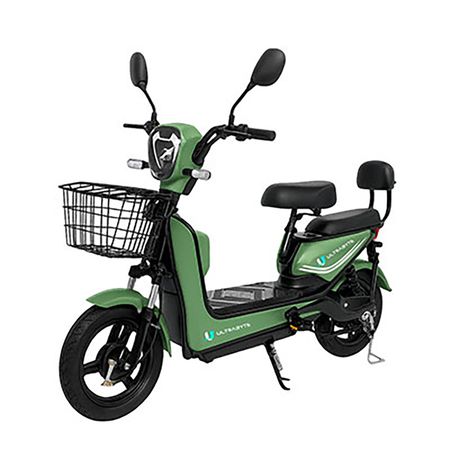 Bicimoto Electrica Ultrabyte Velocidad Maxima 35km/h Bateria 48V 12AH Color Verde