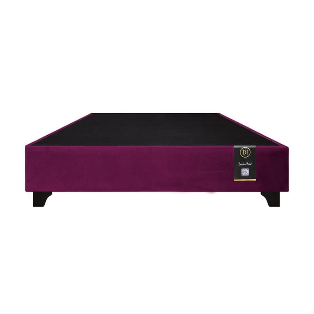 Base De Cama Luton 1.5 Plz - Púrpura