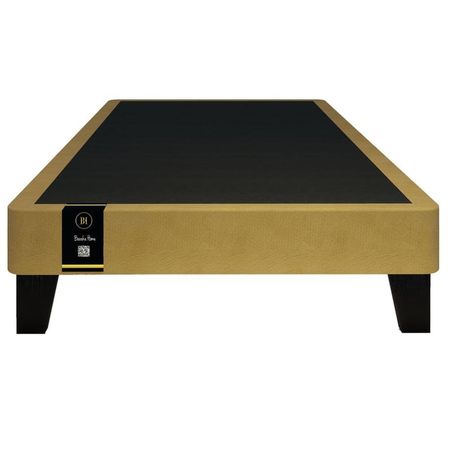 Base De Cama Europea Carintia 1.5 Plz - Beige Oscuro