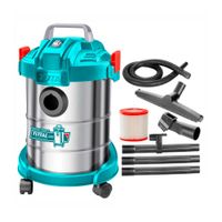 Aspiradora Eléctrica 800w 12l Tanque De Metal Industrial Total