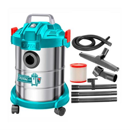 Aspiradora Eléctrica 800w 12l Tanque De Metal Industrial Total