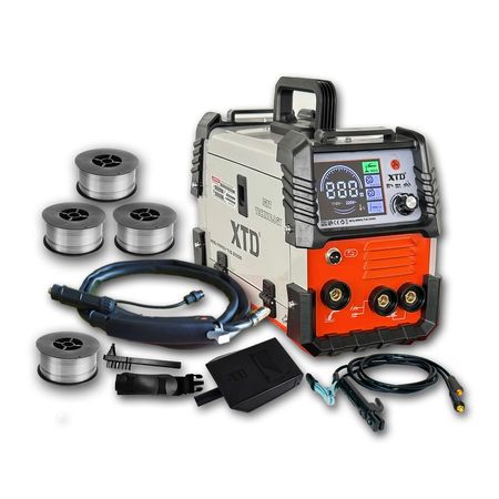 Máquina de Soldar Mig 200A XTD + 3KG Alambre Flux