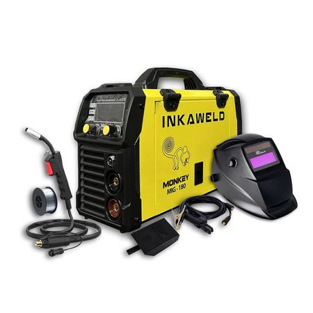 Máquina de Soldar Mig 180A INKAWELD + Máscara Fotosensible