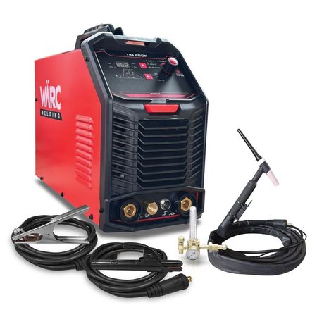 Máquina de Soldar Tig 250A WARC Alta Frecuencia y Pulsado 220V/380V