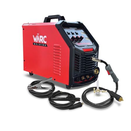 Máquina de Soldar Mig 200A WARC Suelda con Gas y sin Gas