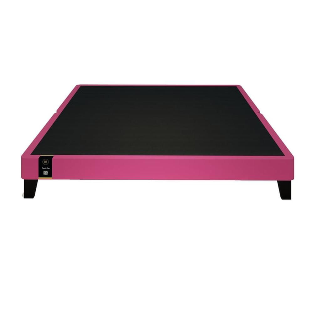 Base De Cama Europea Carintia King Americano 1.98 x 2.03 - Fucsia