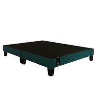 Base De Cama Europea Carintia Queen Americano 1.53 x 2.03 - Cobalto
