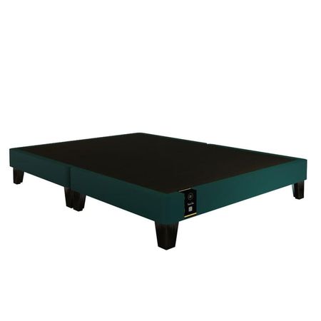 Base De Cama Europea Carintia Queen Americano 1.53 x 2.03 - Cobalto