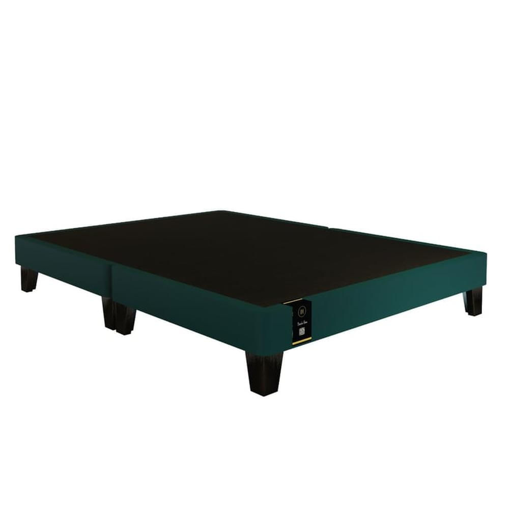 Base De Cama Europea Carintia Queen Americano 1.53 x 2.03 - Cobalto