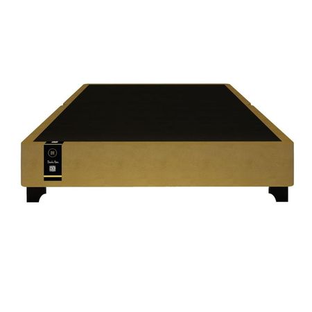 Base De Cama Luton Queen Americano 153 x 203 2 Piezas - Beige Oscuro