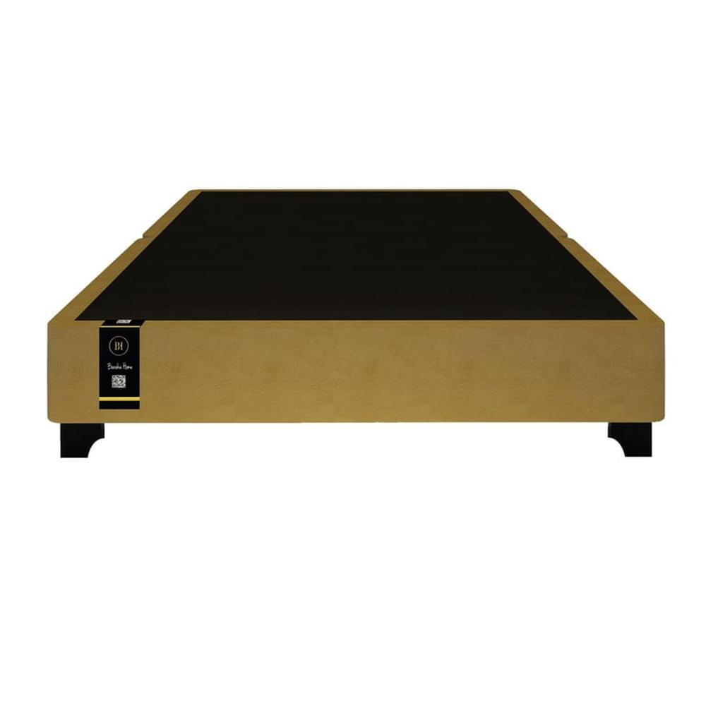 Base De Cama Luton Queen Americano 153 x 203 2 Piezas - Beige Oscuro