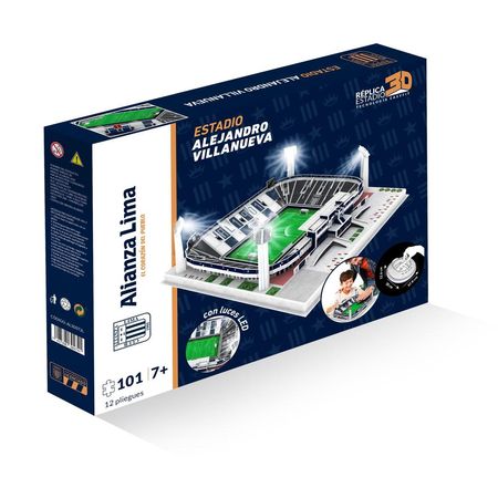 Estadio ALEJANDRO VILLANUEVA con Luces 3D