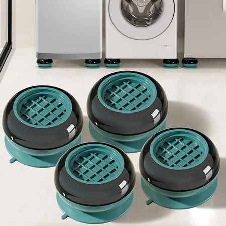 Pies Antichoque para Lavadora Soporte Verde