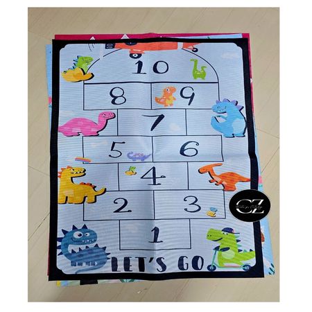 Alfombra Tapete Didáctico Base Anti Deslizante Animales