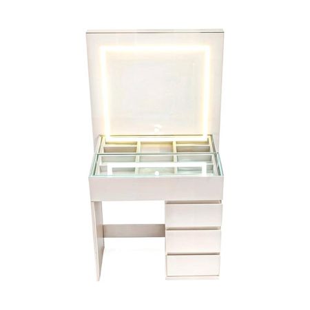 Tocador Joyero Hoyvik con Espejo